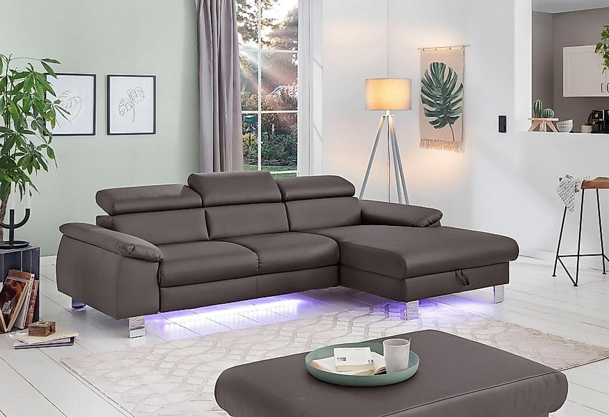 COTTA Polstergarnitur Komaris L-Form, (Set), Set bestehend aus: Ecksofa mit günstig online kaufen