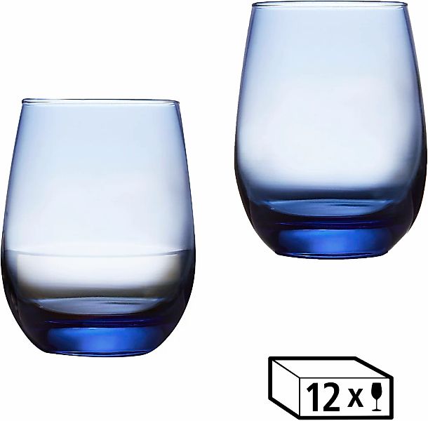 LIBBEY Gläser-Set "Libbey Weinglas, 12er Set -STEMLESS-" 451 ml, hochwertig günstig online kaufen