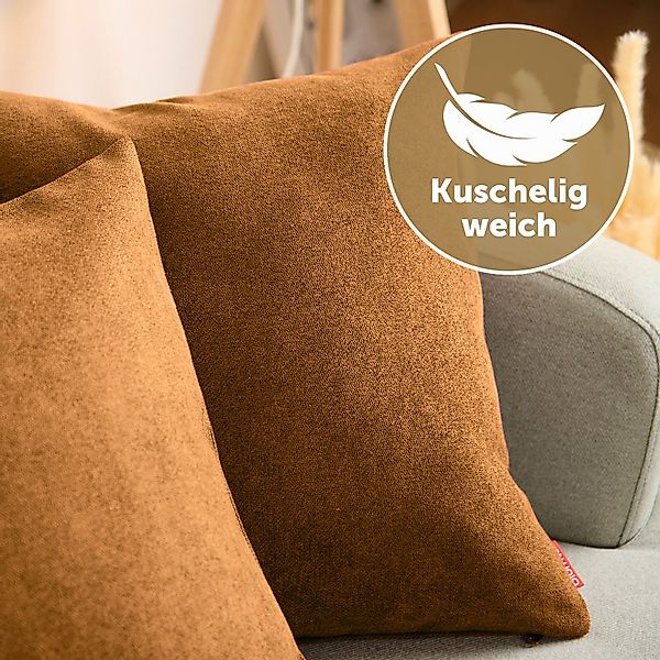 Blumtal Kissenbezug Chenille - Kuscheliges Zierkissen, günstig online kaufen