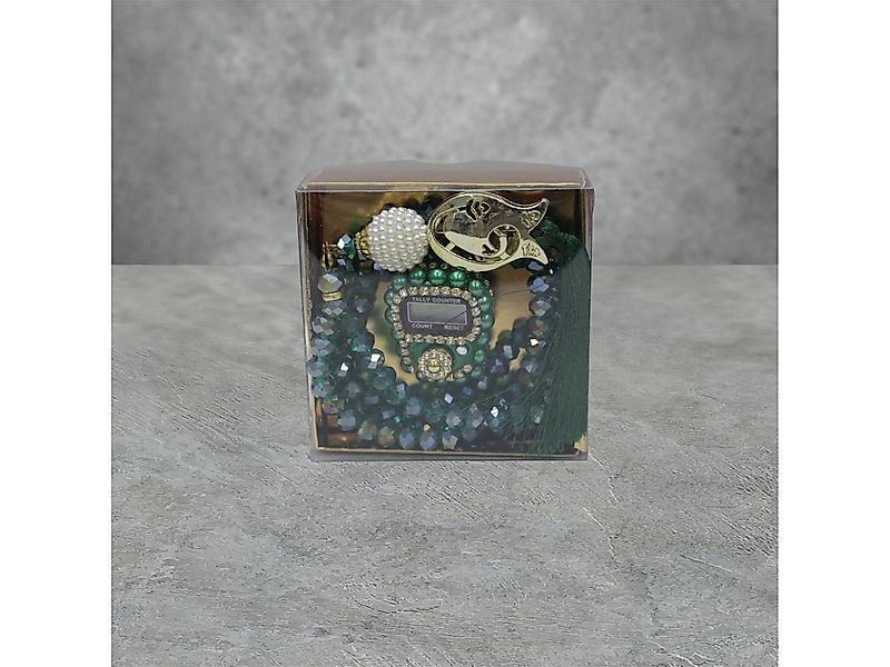 Aymasal Perlenketten-Set 2er Kristall 99 Gebetskette & Handzähler Strass Dh günstig online kaufen