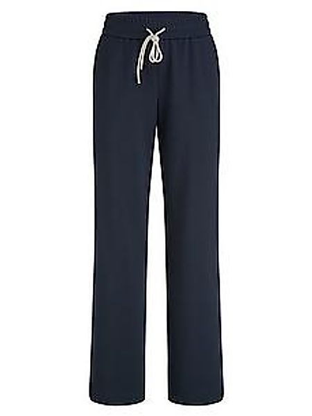 Knöchellange Wide Fit-Hose Peter Hahn blau günstig online kaufen