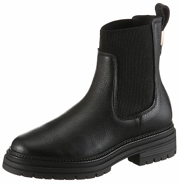 Tommy Hilfiger Winterboots "TH PLAQUE PEBBLE CHELSEA WARM", Chelseaboots, S günstig online kaufen