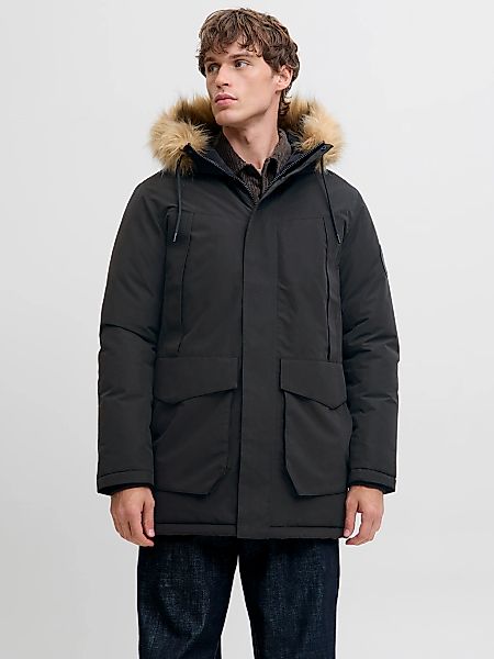 Jack & Jones Parka "JJCAMP FAUX FUR PARKA BF" mit Kapuze günstig online kaufen