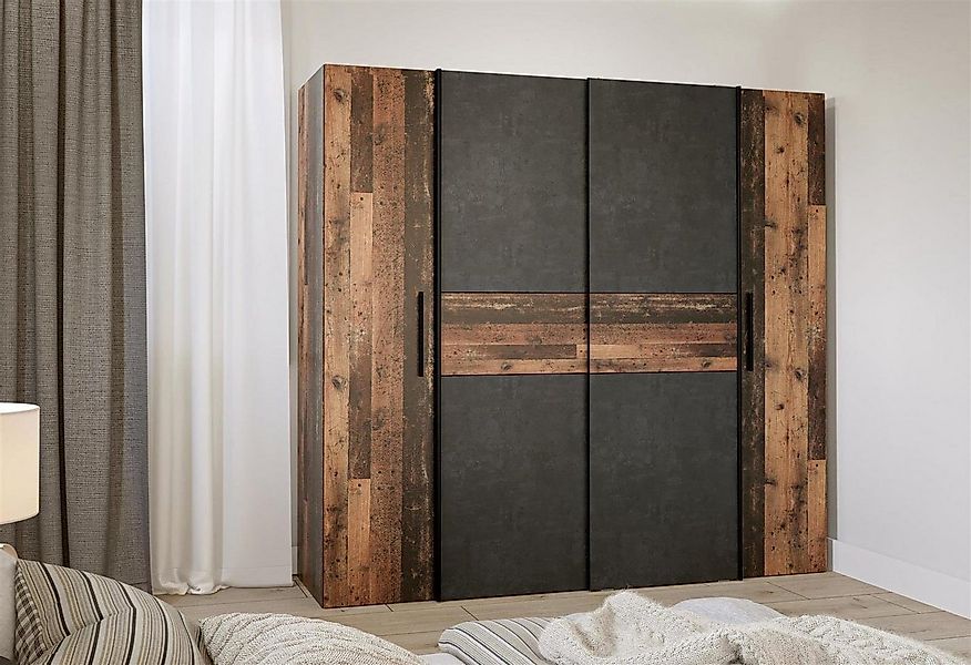 freiraum Kleiderschrank Kaleb 200.1 x 190.5 günstig online kaufen