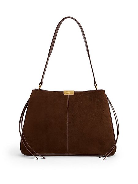 Tommy Hilfiger Schultertasche CASUAL LEATHER SHOULDER BAG SUED, Damen Handt günstig online kaufen