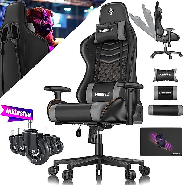 KESSER Gaming Chair, Ergonomisch Gamingstuhl 150kg günstig online kaufen