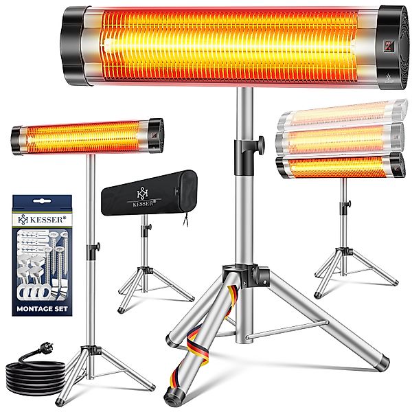 KESSER Infrarotstrahler, 2500 W, Infrarotstrahler Heizstrahler günstig online kaufen
