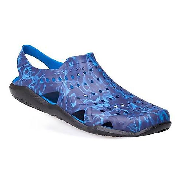 Crocs Swiftwater Wave Graphic M Schuhe EU 39 Black / Blue günstig online kaufen