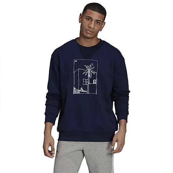 Adidas Graphic Sweatshirt S Collegiate Navy günstig online kaufen