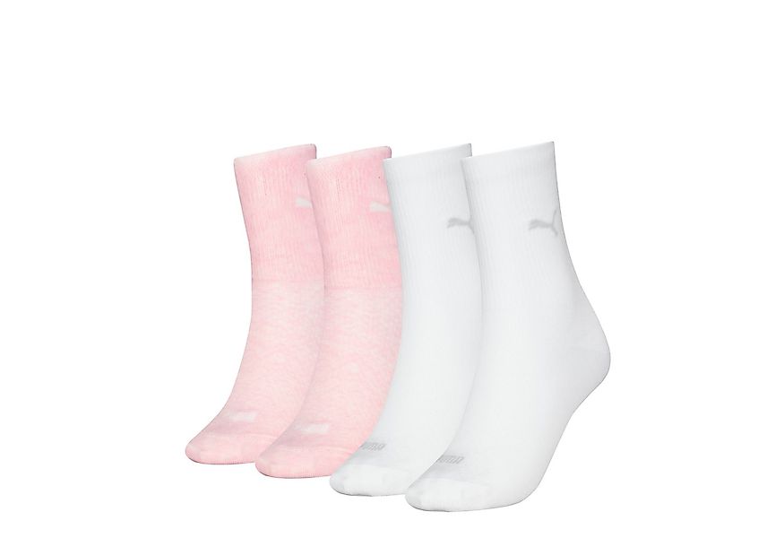 PUMA Socken PUMA WOMEN SOCK 4P ECOM (4er-Pack) mit unterstützender Fußgewöl günstig online kaufen