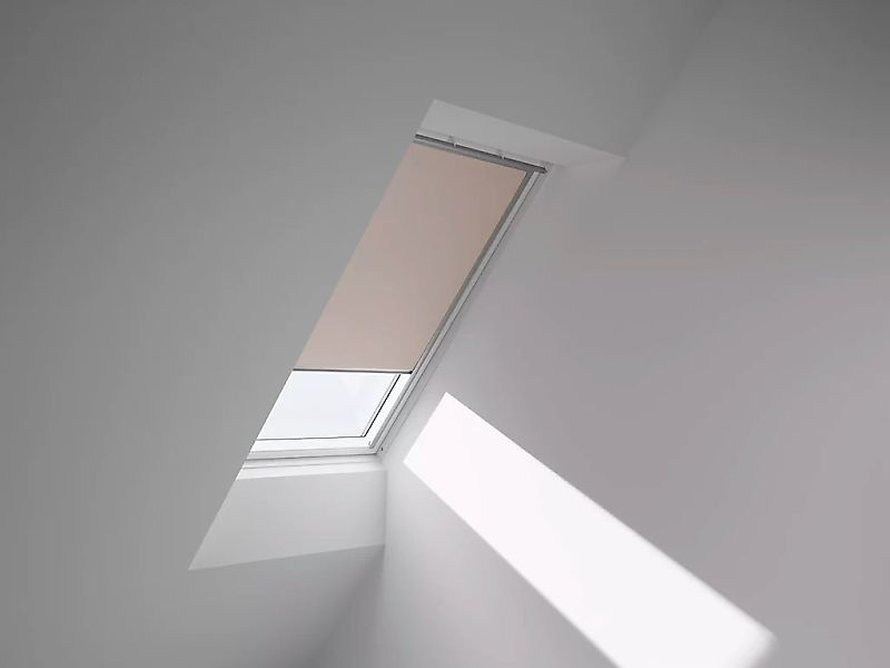 VELUX Verdunklungsrollo »DKL 4556S« verdunkelnd ohne Bohren in Führungsschi günstig online kaufen