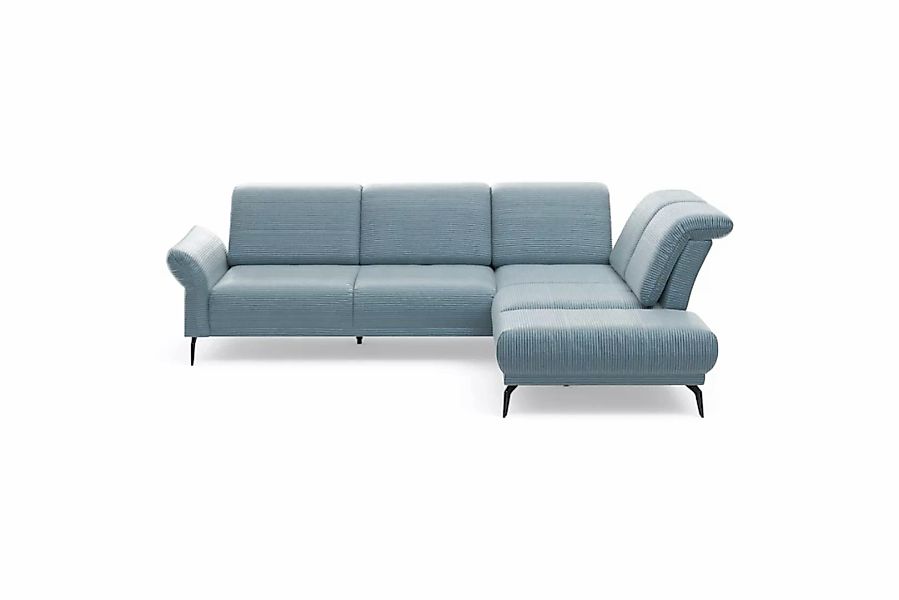 INOSIGN Ecksofa »Coco L-Form«, Sitztiefen-, Arm- und Kopfteilverstellung, C günstig online kaufen