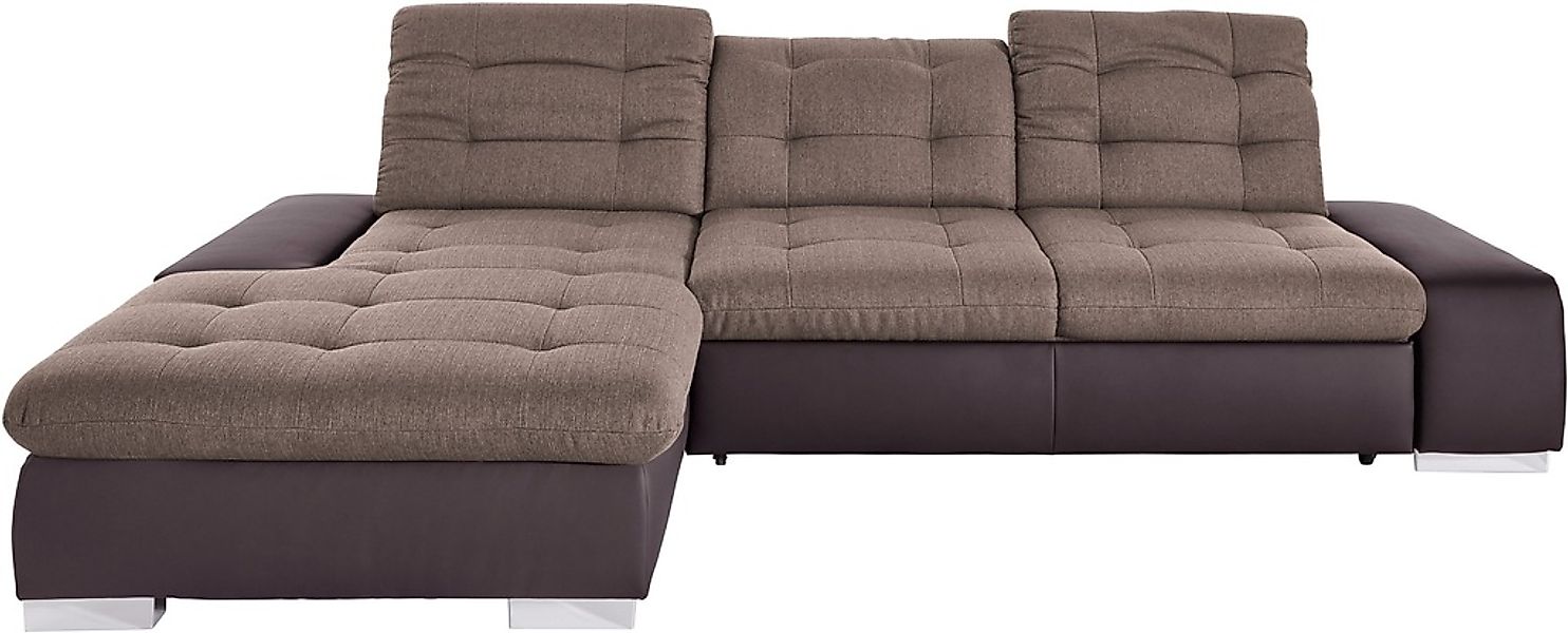 sit&more Ecksofa "Palomino L-Form", wahlweise XL oder XXL und mit Bettfunkt günstig online kaufen