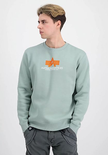Alpha Industries Sweater "Basic Sweatshirt Rubber ML Sweatshirt" günstig online kaufen