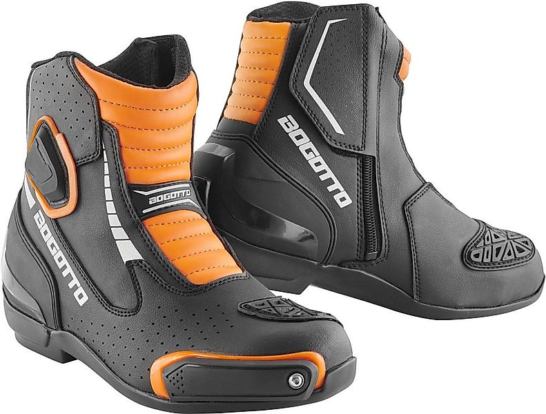 Bogotto Cartagena perforierte Motorrad Stiefel Motorradstiefel günstig online kaufen