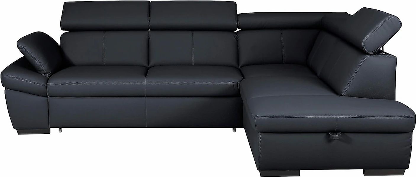 exxpo - sofa fashion Ecksofa "Salerno, Funktionssofa, hoher Sitzkomfort, Br günstig online kaufen