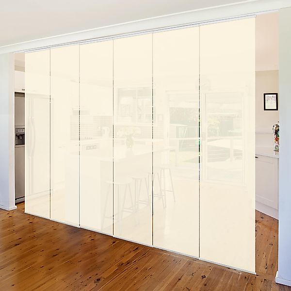 Bilderdepot24 Schiebegardine modern Flächenvorhang blickdicht Kaschmir, günstig online kaufen