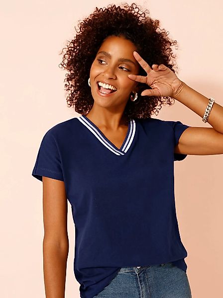 Classic Basics V-Shirt "Shirt", 1 Stk. günstig online kaufen