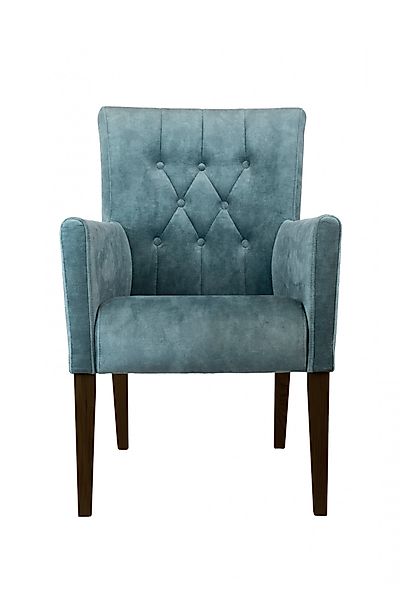 Home affaire Armlehnstuhl »Cortega Esszimmerstuhl mit Knopfheftung« () 1 St günstig online kaufen