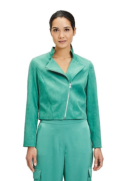 Vera Mont Jackenblazer "Damen Bikerjacke mit Reißverschluss" Reißverschluss günstig online kaufen