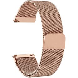 Sunicol Uhrenarmband 18/20/22mm Uhrenarmband, Mesh-Edelstahl, Magnetschließ günstig online kaufen