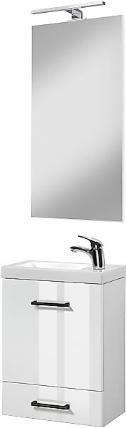 welltime Badmöbel-Set "Trento, verschiedene Ausführungen und Farben" 4 Stk. günstig online kaufen