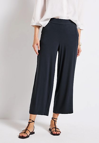 STREET ONE Stoffhose Jersey Stoffhose mit günstig online kaufen