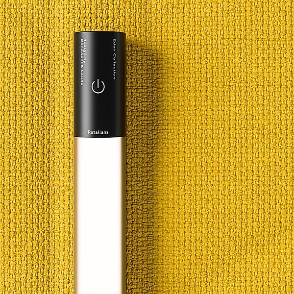 Rotaliana Eden Oak LED-Stehleuchte, gelb günstig online kaufen