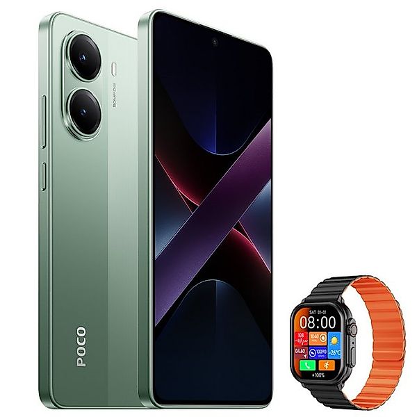 Xiaomi POCO X7 Pro 12+512GB Smartphone & Smartwatch Handy (6.67 Zoll, 50 MP günstig online kaufen