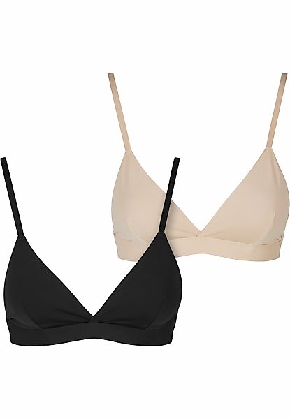 URBAN CLASSICS Sport-BH "Urban Classics Ladies Basic unpadded Bra 2-Pack" günstig online kaufen