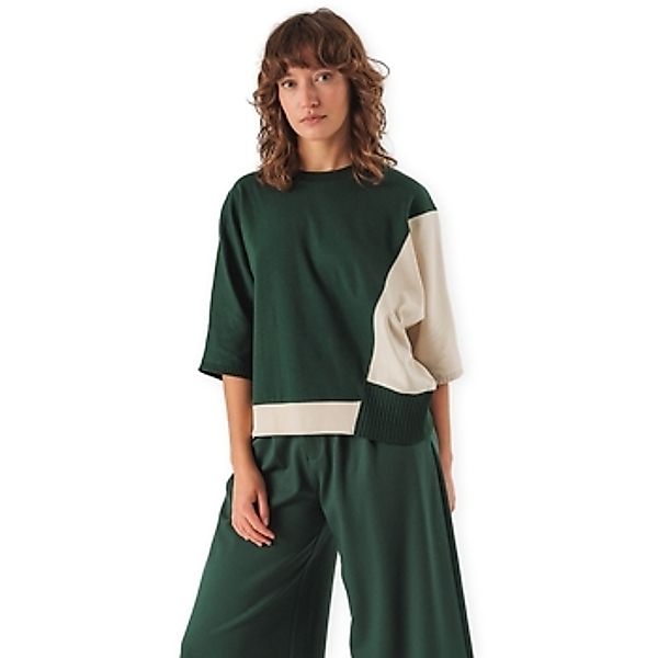 Skfk  Sweatshirt T-Shirt Aloria-Gots - Dark-Green günstig online kaufen