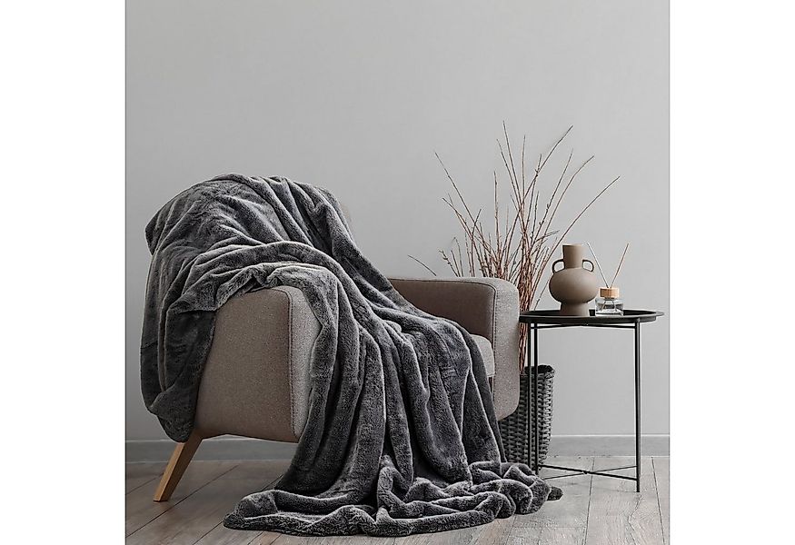 Wohndecke Kuscheldecke Felloptik 150x200 cm, BALOU Living günstig online kaufen