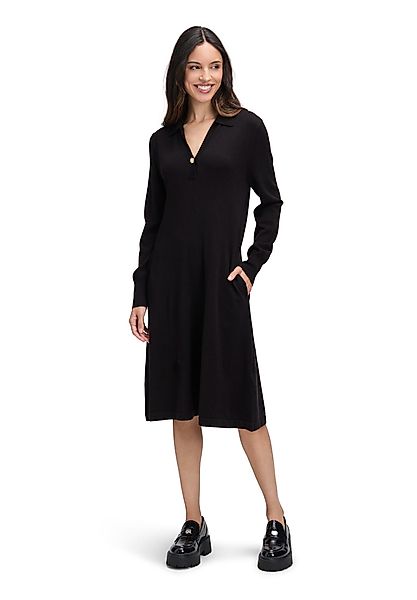 Cartoon Strickkleid Damen Strickkleid mit Kragen günstig online kaufen