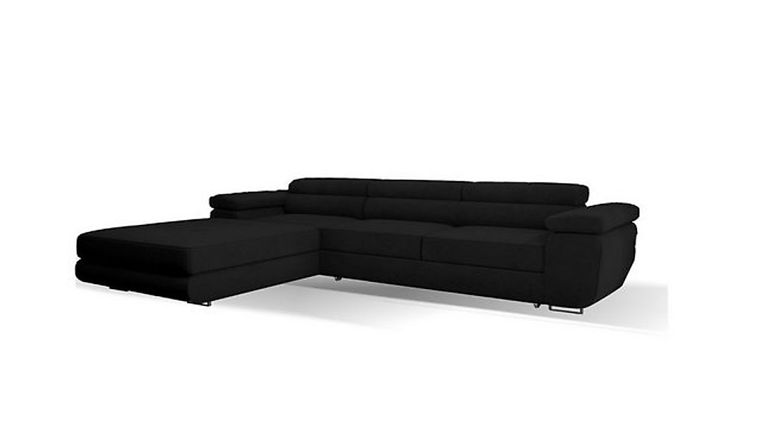 Goldstoff Ecksofa VENUS TWIN, mit Schlaffunktion und Bettkasten, 275x202x70 günstig online kaufen