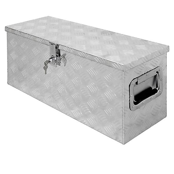 ECD Germany Alu Werkzeugkasten 73 x 24 x 32 cm Abschließbar Werkzeugkoffer günstig online kaufen