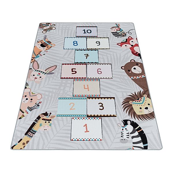 Stilvoll Günstig Kinderteppich für Spiel-Kinderzimmer Himmel günstig online kaufen