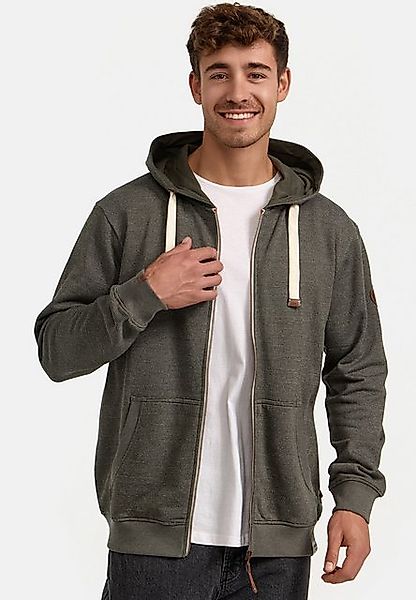 Indicode Sweatjacke INBaustian mit kuscheliger Innenseite günstig online kaufen