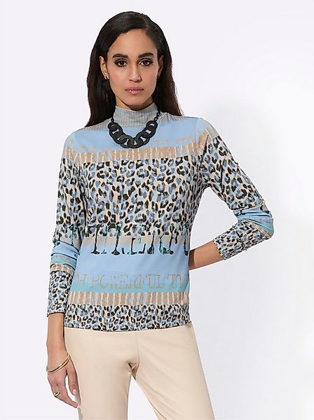 creation L T-Shirt Stehkragenshirt . günstig online kaufen