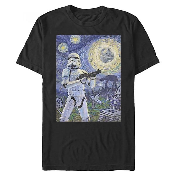 Star Wars - Stormtrooper Stormy Night - Männer T-Shirt günstig online kaufen