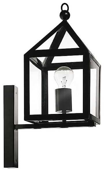 ranex Wandleuchte Ranex Wandleuchte Leusden Schwarz Außenleuchte Gartenleuc günstig online kaufen