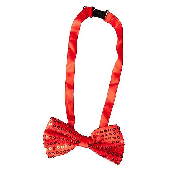 MICA Kostüm Fliege - Pailletten - für Erwachsene - rot günstig online kaufen