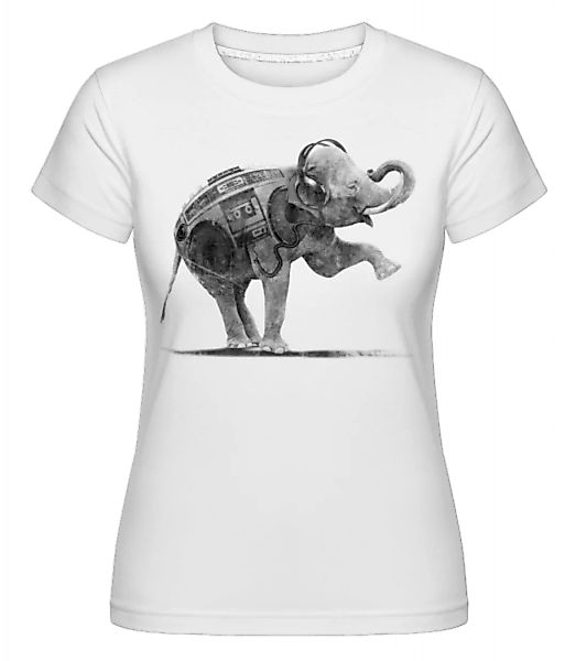 Ghettoblaster Elefant · Shirtinator Frauen T-Shirt günstig online kaufen