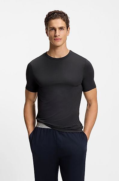 BOSS T-Shirt "TShirt RN 3P Natura" 3 Stk. einfarbiges T-Shirt mit Markenlab günstig online kaufen