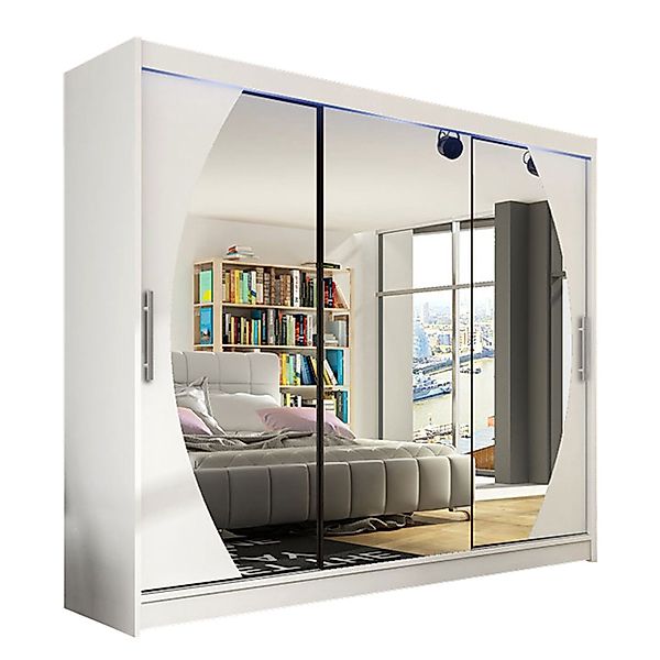 MIRJAN24 Kleiderschrank Aston V (mit Frontspiegel, günstig online kaufen