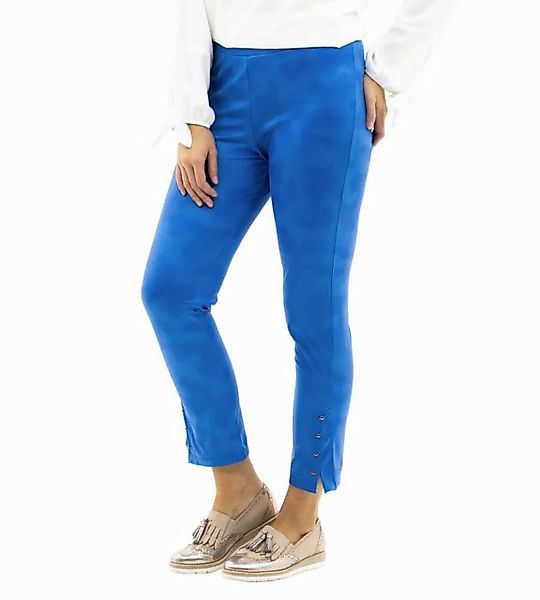 MONACO blue Lederimitathose Leggings koerpernah mit Nietendetails am Saum günstig online kaufen