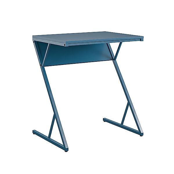 loft24 Schreibtisch Regal, Laptoptisch mit Metallgestell günstig online kaufen