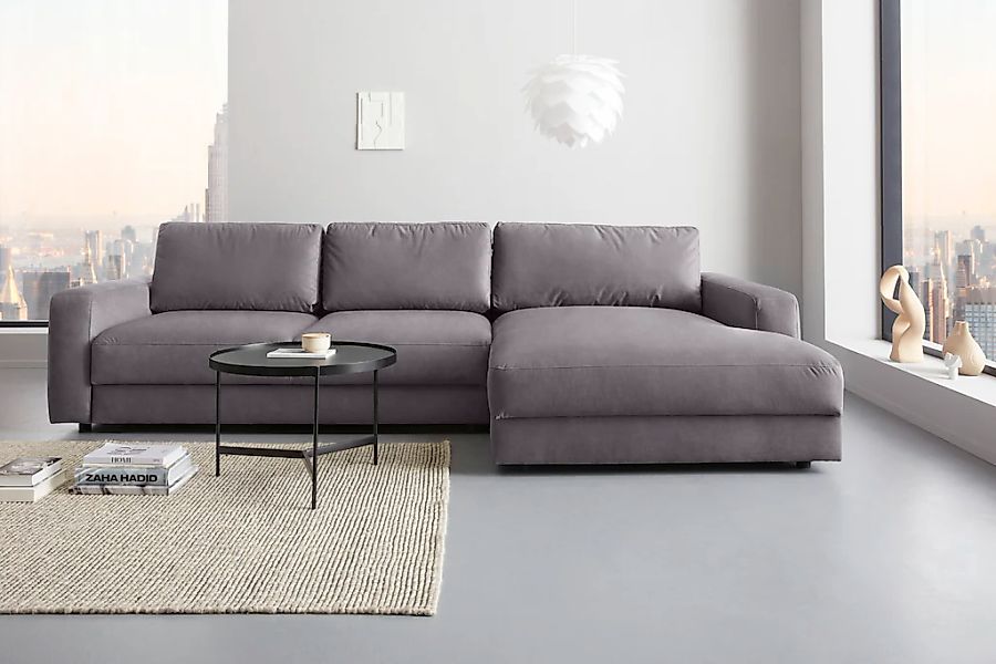 Home affaire Ecksofa "Bloomfield, elegant, viel Platz, Mega Couch, Breite 3 günstig online kaufen