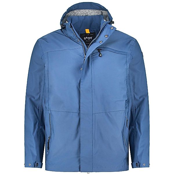 STOY Funktionsparka, wasser- und winddicht Farbe blau Größe: 3XL günstig online kaufen