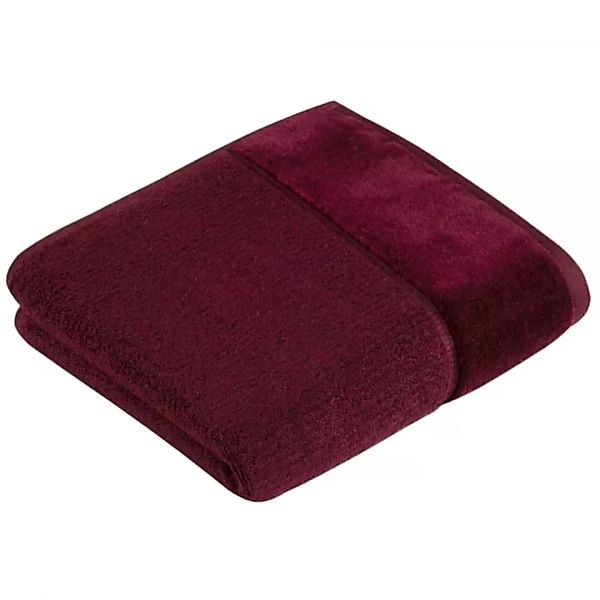 Vossen Handtücher Pure - Farbe: berry - 3980 - Duschtuch 67x140 cm günstig online kaufen
