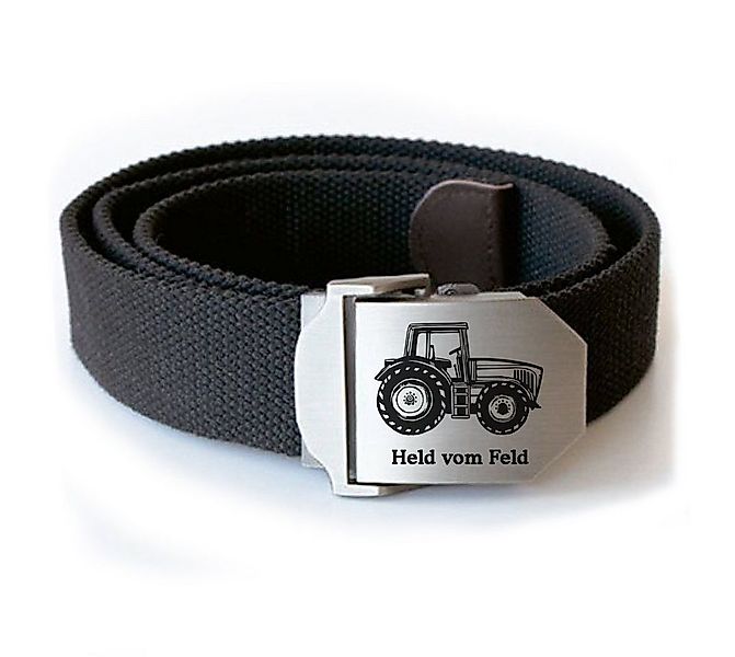 Lasernauten Stoffgürtel Landwirt Gürtel Workwear Koppelschloss mit Gravur T günstig online kaufen
